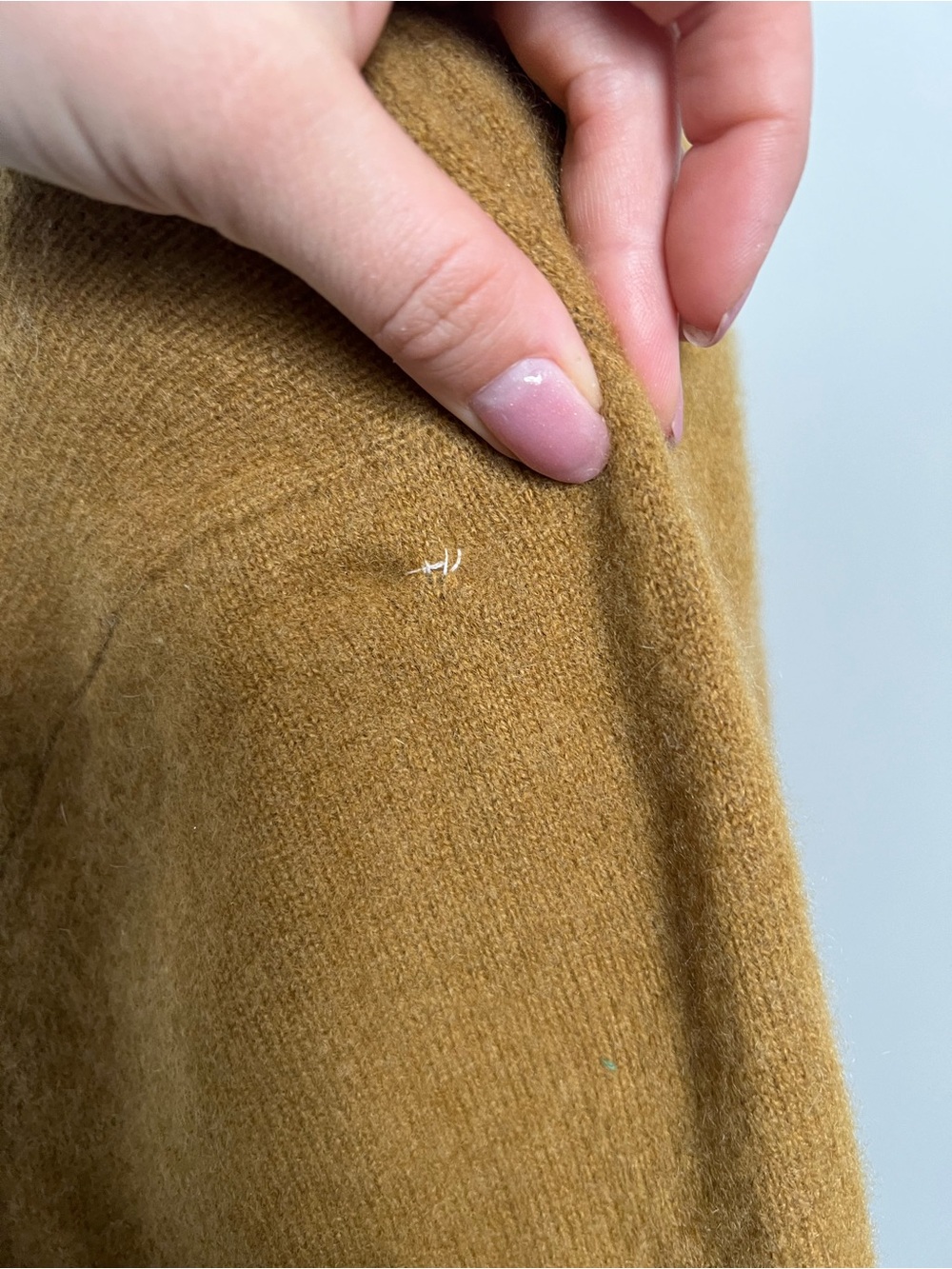 Burberry Cashmere Sweater Camel Nova Check Elbow Patch - Picture 5 of 10